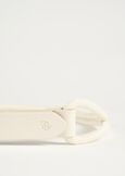 Cintura Cornelia in ecopelle e corda BEIGE LATTE Donna immagine n. 3