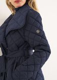Piumino Paggy con cintura BLU MIDNIGHTVIOLA VINACCIA Donna immagine n. 3