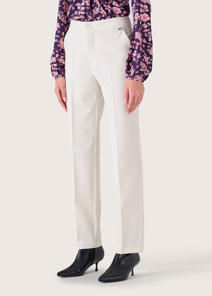 Pantalone Alice in tessuto tecnico NERO BLACKBEIGE GESSOBLU Donna , immagine n. 4