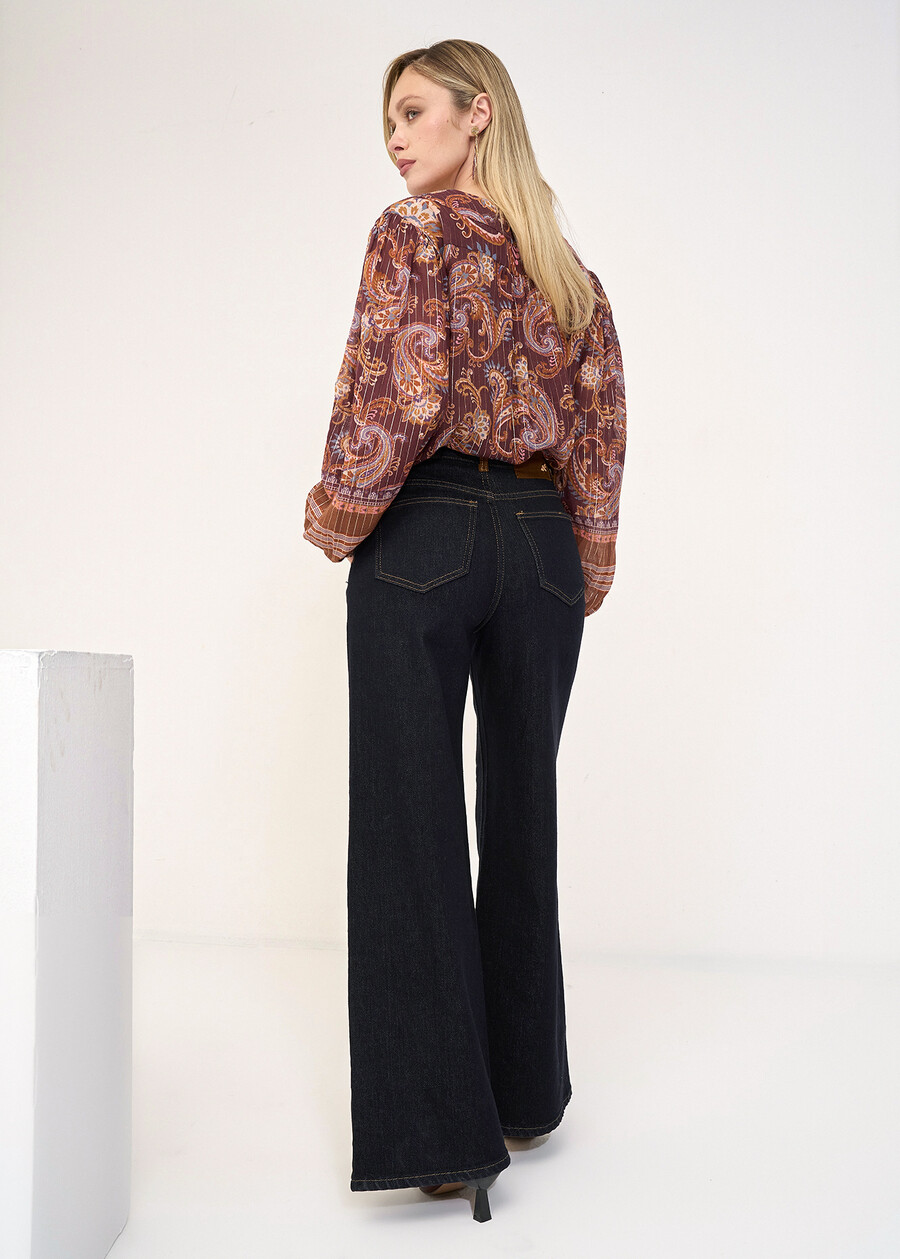 Jeans Daniele a gamba larga DDENM Donna , immagine n. 4