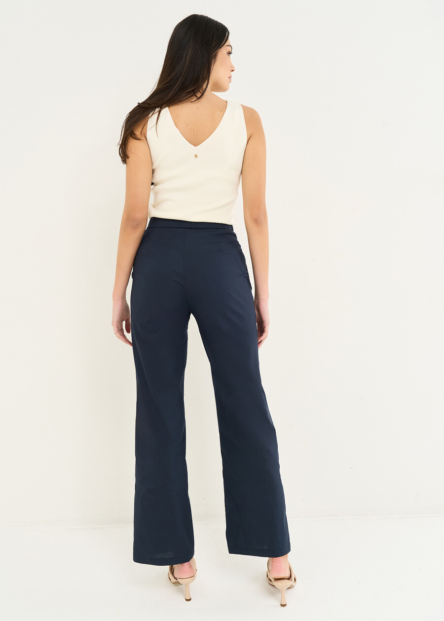 Pantaloni Pat in cotone VERDEBLU Donna , immagine n. 3