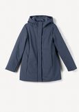 Piotr padded jacket with hood BLU MIDNIGHTVIOLA VINACCIA Woman image number 7
