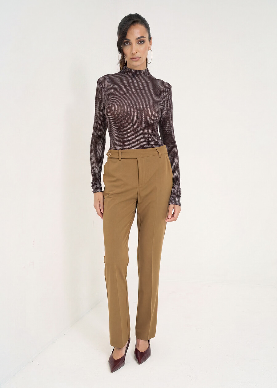 Pantaloni Clair classici MARRONEBLU Donna , immagine n. 1
