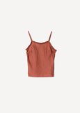 Tendy viscose slip top
 MARRONEBLU OTTANIO Woman image number 5