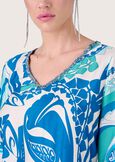 Blusa Carolys 100% viscosa BLUE PACIFIC Donna immagine n. 2