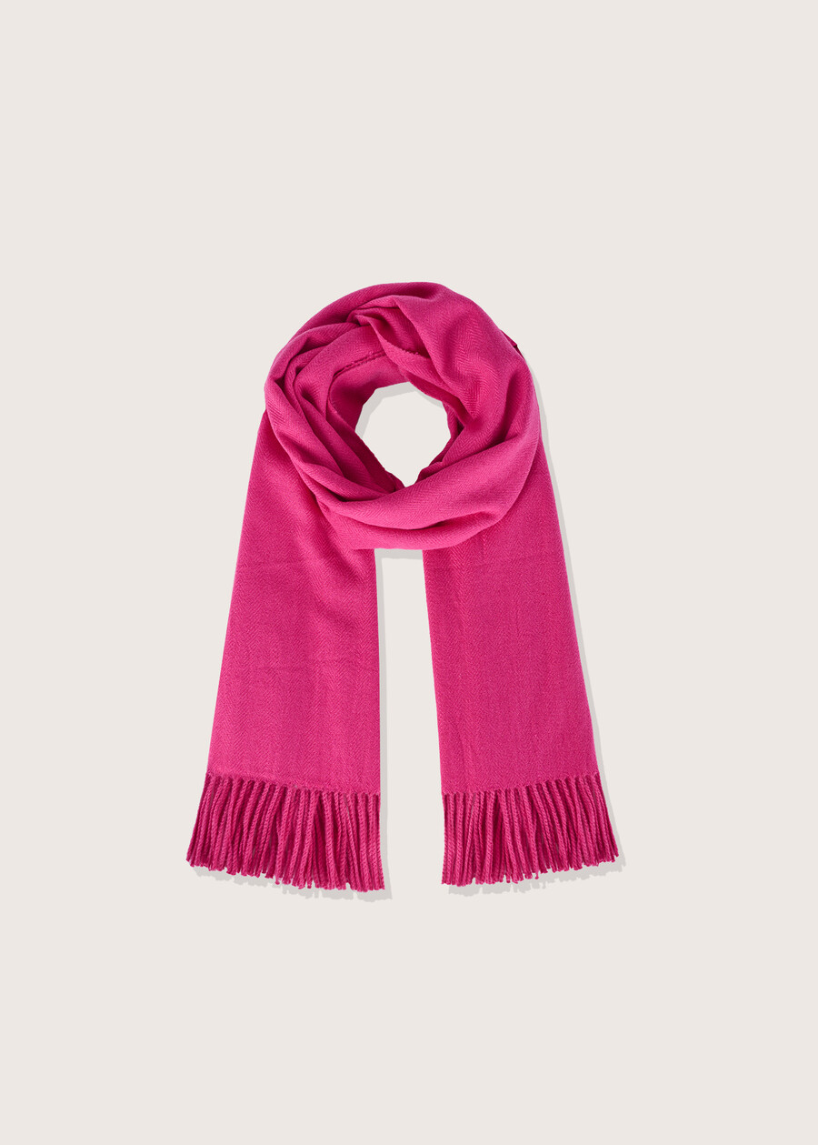 Star herringbone cloth scarf, Woman  
