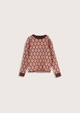Melyna girl's jersey MARRONE CASTAGNA Woman image number 5