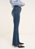Jeans Cindy 5 tasche gamba flare DENIM DARK DENIM Donna immagine n. 3