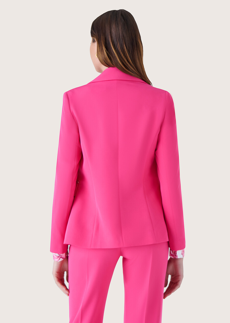 Gwyneth technical fabric blazer ROSA FUCSIAVERDE POLINESIA Woman , image number 3