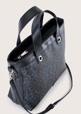 Bessiema eco-leather shopping bag NERO BLACKNERO BLACK Woman image number 2