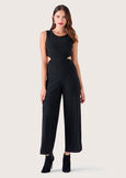 Tuta smanicata Taylor in lurex NERO BLACK Donna immagine n. 2