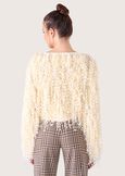 Maglia sfrangiata Samoa BEIGE LATTE Donna immagine n. 3