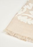 Sciarpa Scarlett 100% viscosa MARRONE FANGOBIANCO BURRO Donna immagine n. 3