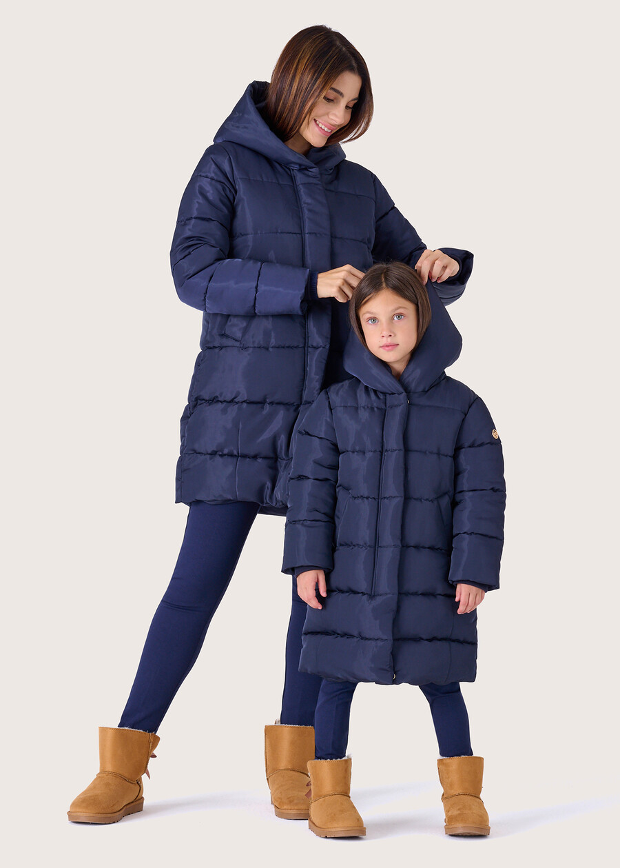 Piumino midi Parker BLUE OLTREMARE  Donna , immagine n. 4