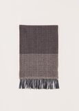 Sabin bicolor pattern scarf  Woman image number 2