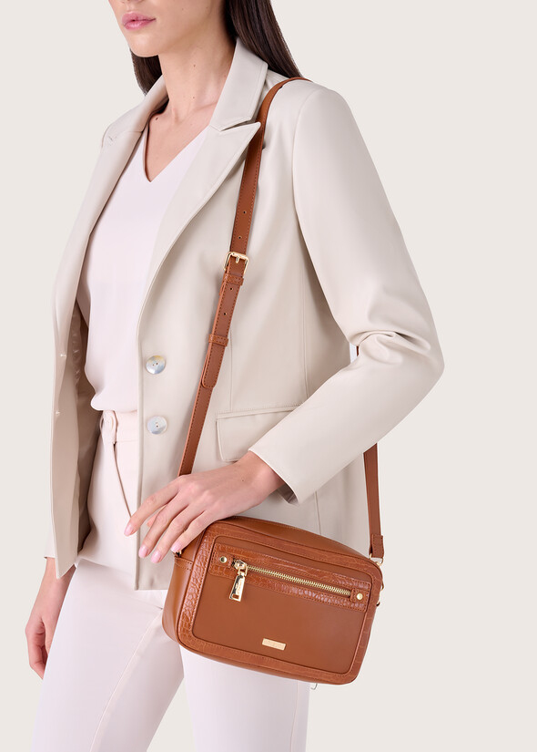 Tracolla Bilba in ecopelle MARRONE AMBER Donna null