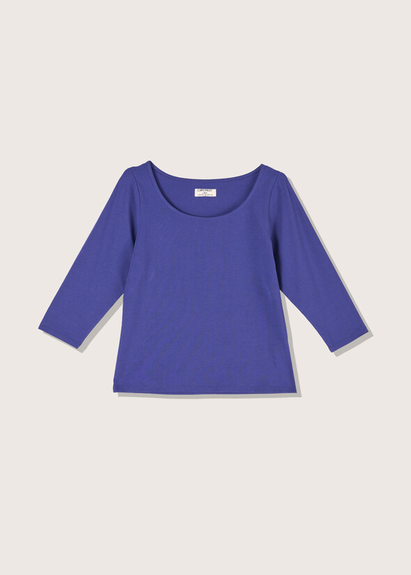 T-shirt Summer in cotone BEIGE COCONUTBLU Donna null