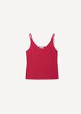 Telina V-Neck Tank Top VERDE GARDENROSA FUCSIA Woman image number 5