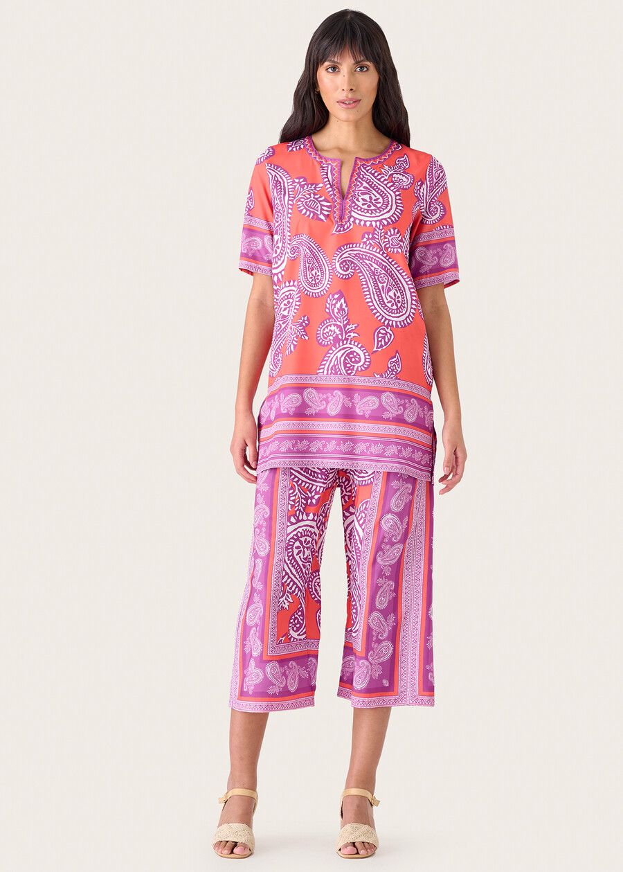 Kurta Cadyes in crepe ARANCIO SUNRISE Donna , immagine n. 4