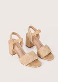 Sandali Sailor in eco-camoscio e paglia BEIGE NAVAJO Donna immagine n. 1