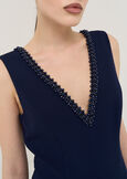 Tailor jumpsuit with beads BLU MIDNIGHT Woman image number 3