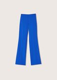 Vicrtoria technical fabric trousers BLU ELETTRICO Woman image number 5