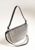 Pochette Barbara con cristalli GOLDGRIGIO SILVER  Donna immagine n. 4