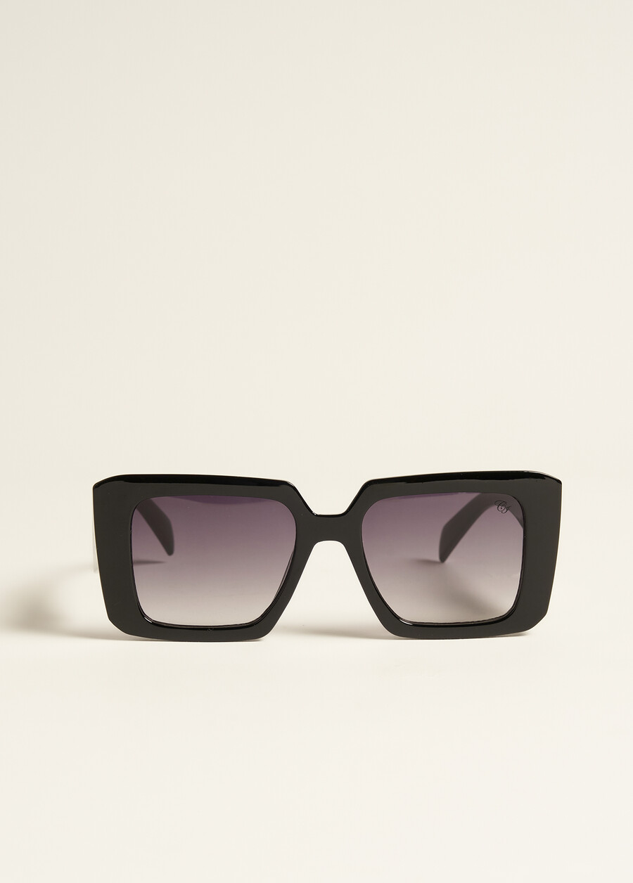 Occhiali Da Sole Trapezio VERDE HAVANANERO BLACK Donna , immagine n. 3
