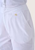 Pinocchietto Polty 100% cotone BIANCO Donna immagine n. 3