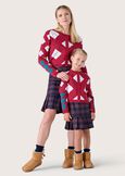 Monkey cardigan style jersey for girls ROSSO CARPET Woman image number 4