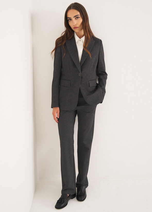 Pantalone Giorgia-I in punto Roma GRIGIO DARKGREY Donna null