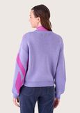 Maglioncino Masu a fantasia BLU FIORDALISO Donna immagine n. 3