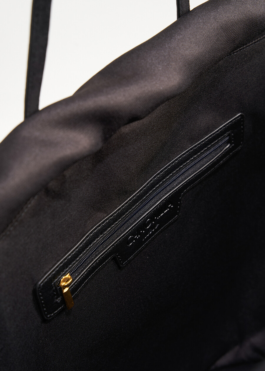 Shopping Beverly in ecocamoscio NERO BLACKVIOLA VINACCIA Donna , immagine n. 4
