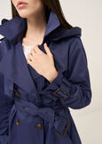 Timon hooded trench coat BEIGEBLU Woman image number 3