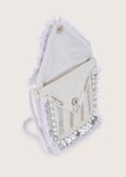 Brianna beaded clutch bag BIANCO WHITE Woman image number 3