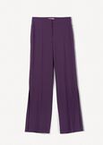 Pantaloni Pierre con spacco al fondo VIOLA PRUGNA Donna immagine n. 6