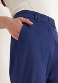 Pantaloni Puma Taglio Uomo BIANCO WHITEBLUE OLTREMARE  Donna immagine n. 4