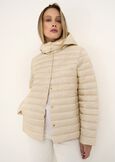 Patrik 100g lightweight down jacket with removable BIANCO WHITEROSABLU Woman image number 1