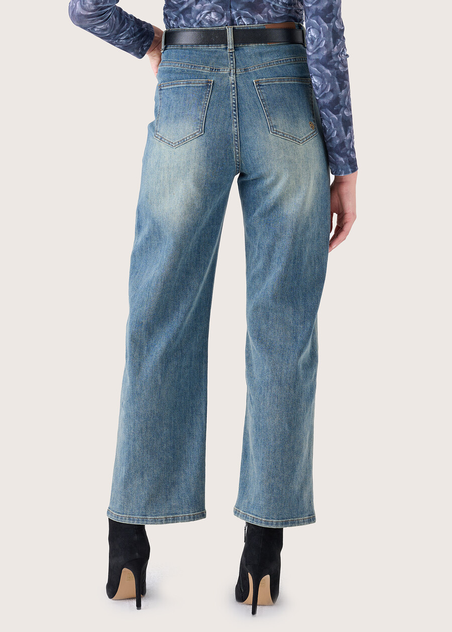 Pantalone Cindy in denim di cotone DENIM Donna , immagine n. 4