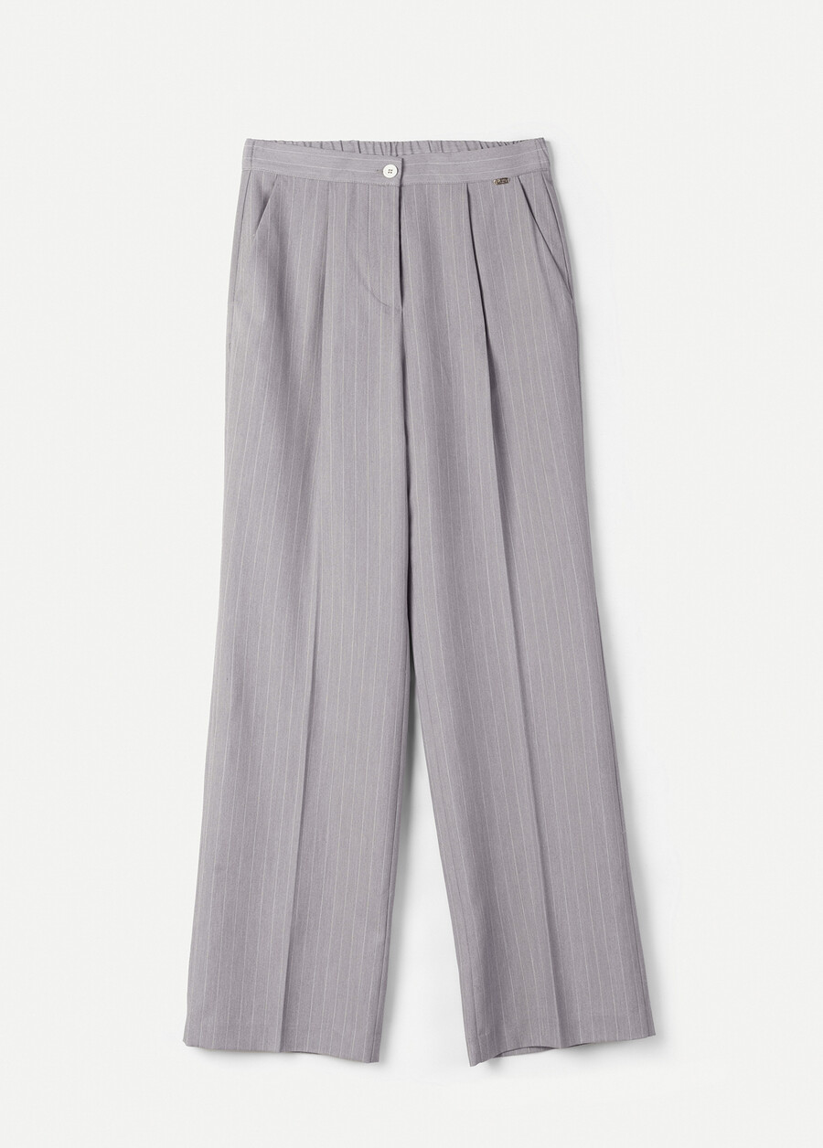 Pantalone Primo in poliviscosa GRIGIO GREYBLU Donna , immagine n. 5
