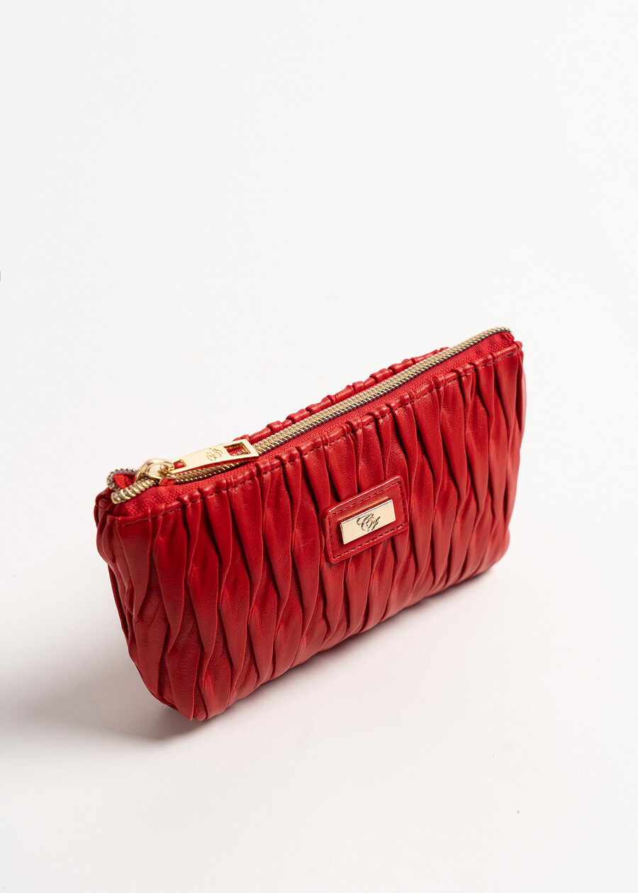 Priamo quilted coin purse NERO BLACKROSSO Woman , image number 2