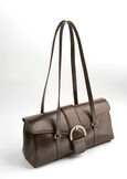 Barnaul crinkled faux leather duffle bag MARRONE CAFFE Woman image number 2