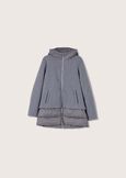Potter double fabric down jacket GRIGIO CLOUD Woman image number 4