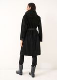Thom-A long animal print trench NERO Woman image number 5