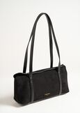 Bauletto Bonny-A in ecocamoscio NERO BLACK Donna immagine n. 1