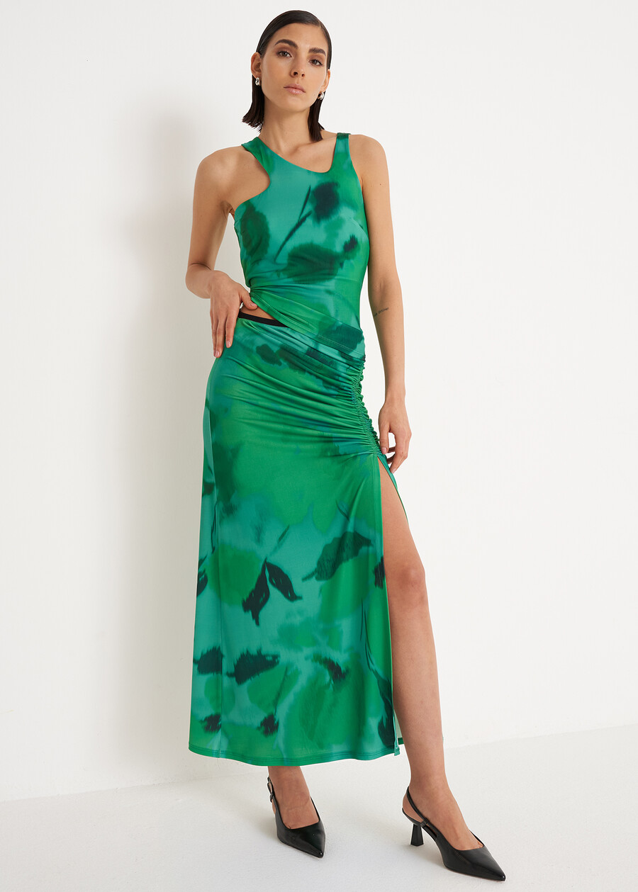 Gilda jersey skirt VERDE GARDEN Woman , image number 1