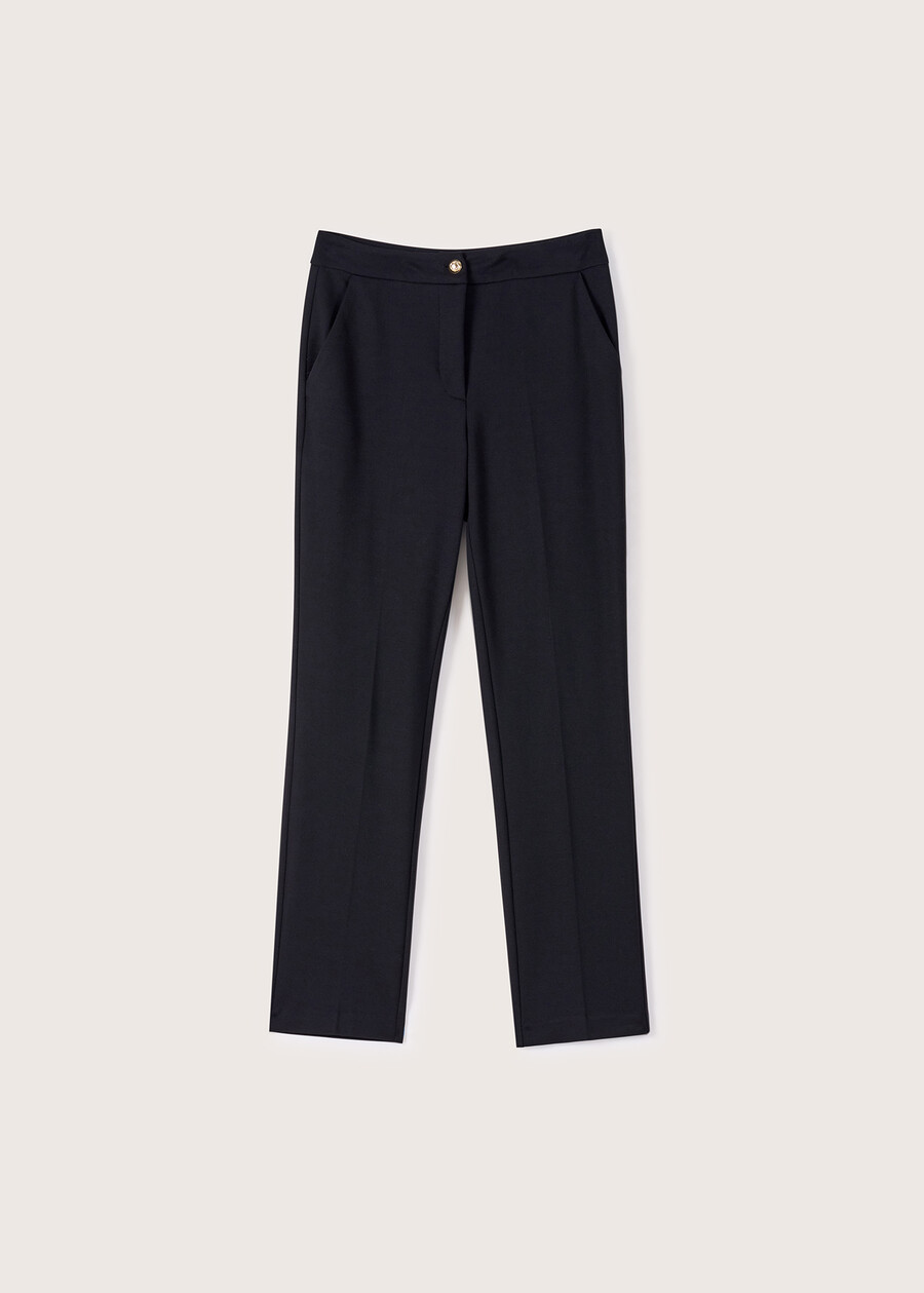 Pantalone Alice in punto Milano BIANCO WHITENERO BLACK Donna , immagine n. 7