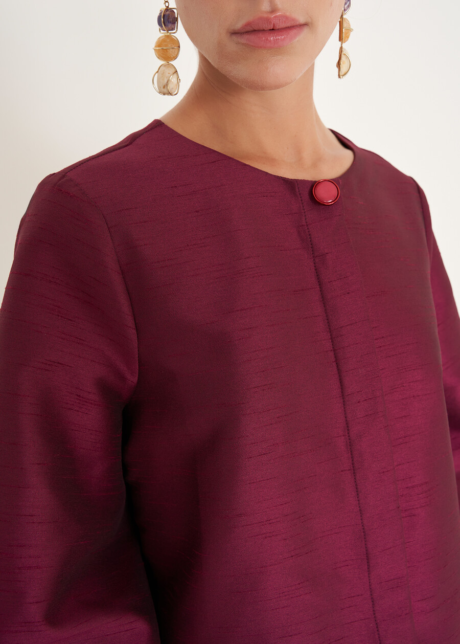 Caryl elegant shirt-jacket

 VIOLA PURPLE Woman , image number 2