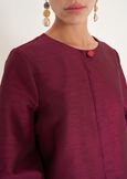 Caryl elegant shirt-jacket

 VIOLA PURPLE Woman image number 2