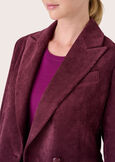 Guenda corduroy blazer ROSSO BORDEAUXBEIGE GREIGEBLUE OLTREMARE Woman image number 4